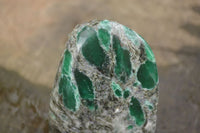 Polished Emerald In Matrix Standing Free Forms x 4 From Sandawana, Zimbabwe - TopRock