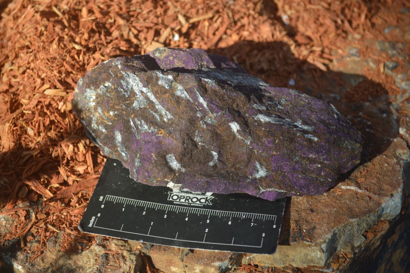 Natural Rough Metallic Purpurite Specimens  x 3 From Erongo, Namibia - Toprock Gemstones and Minerals 