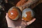 Polished Polychrome Jasper Spheres  x 2 From Madagascar - Toprock Gemstones and Minerals 