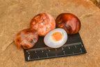 Polished Small Carnelian Palm Stones / Gallets - sold per kg - From Madagascar - TopRock