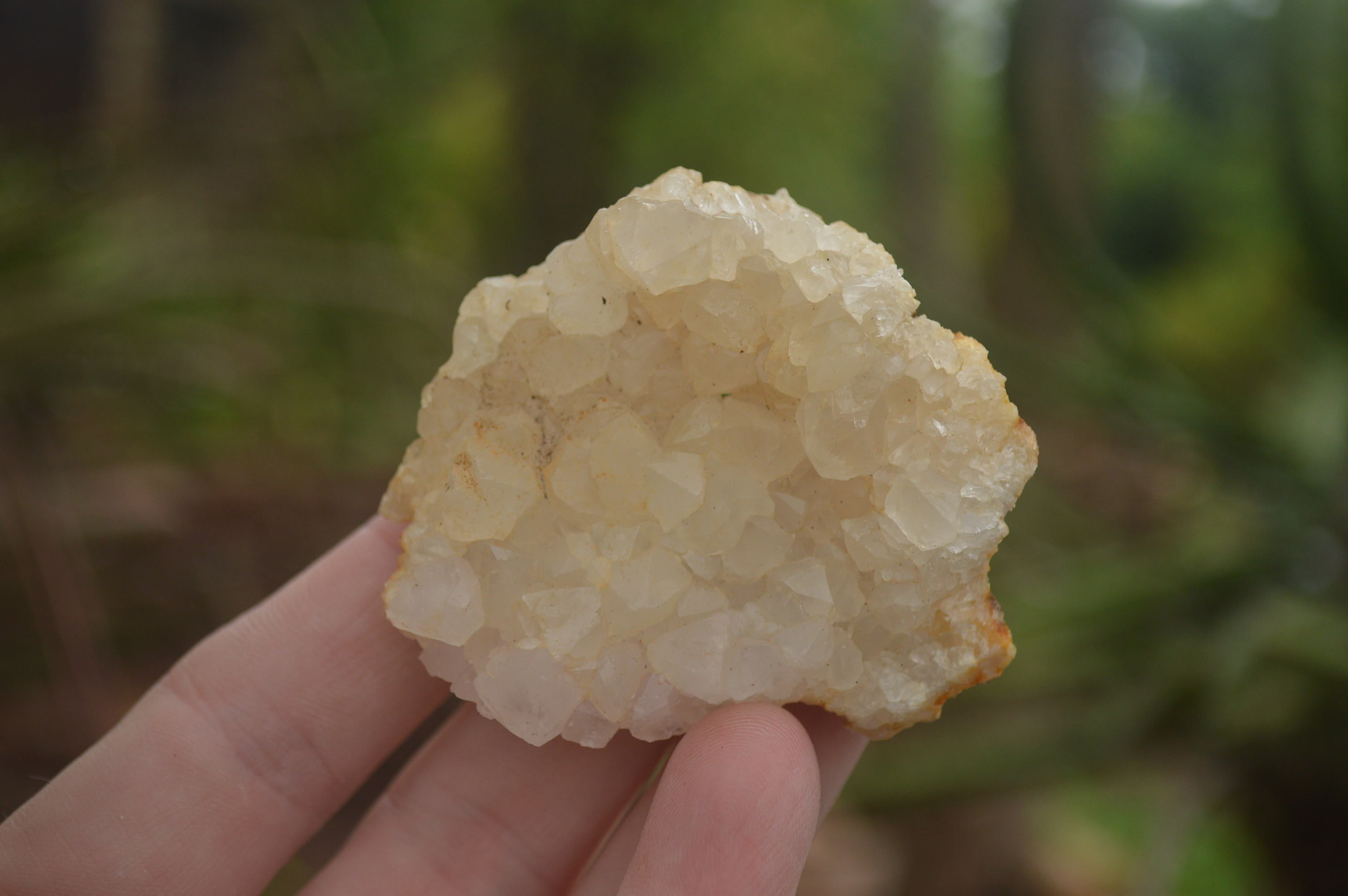 Natural Drusy Coated Mountain Quartz Specimens  x 18 From Alberts Mountain, Lesotho - TopRock
