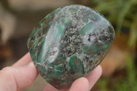 Polished Emerald In Matrix Standing Free Forms x 4 From Sandawana, Zimbabwe - TopRock