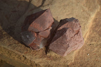 Natural Smokey Hematoid Quartz Crystals  x 12 From Madagascar - Toprock Gemstones and Minerals 