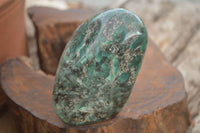 Polished Emerald In Matrix Standing Free Forms x 4 From Sandawana, Zimbabwe - TopRock