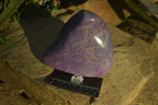 Polished Purple Stichtite & Serpentine Standing Free Form x 1 From Barberton, South Africa - Toprock Gemstones and Minerals 