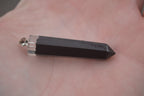 Polished Packaged Hand Crafted Resin Pendant with Black Tourmaline Schorl Chips - sold per piece - From Bulwer, South Africa - TopRock