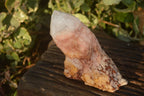 Natural Pink & Yellow Pineapple Candle Quartz Crystals x 6 From Madagascar - Toprock Gemstones and Minerals 