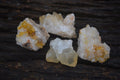 Natural Mini Golden Limonite / Lemonite Quartz Specimens  x 70 From Zambia - Toprock Gemstones and Minerals 