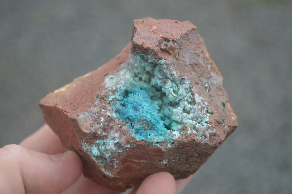 Natural Blue Drusy Chrysocolla Dolomite & Malachite Specimens  x 6 From Likasi, Congo - TopRock