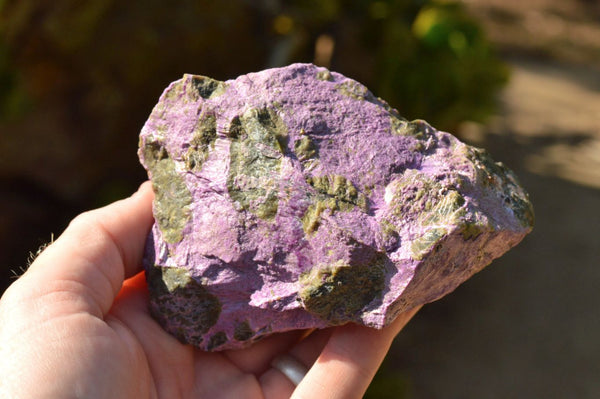 Natural Small Cobbed Selected Rough Stichtite Specimens  x 6 From Barberton, South Africa - TopRock