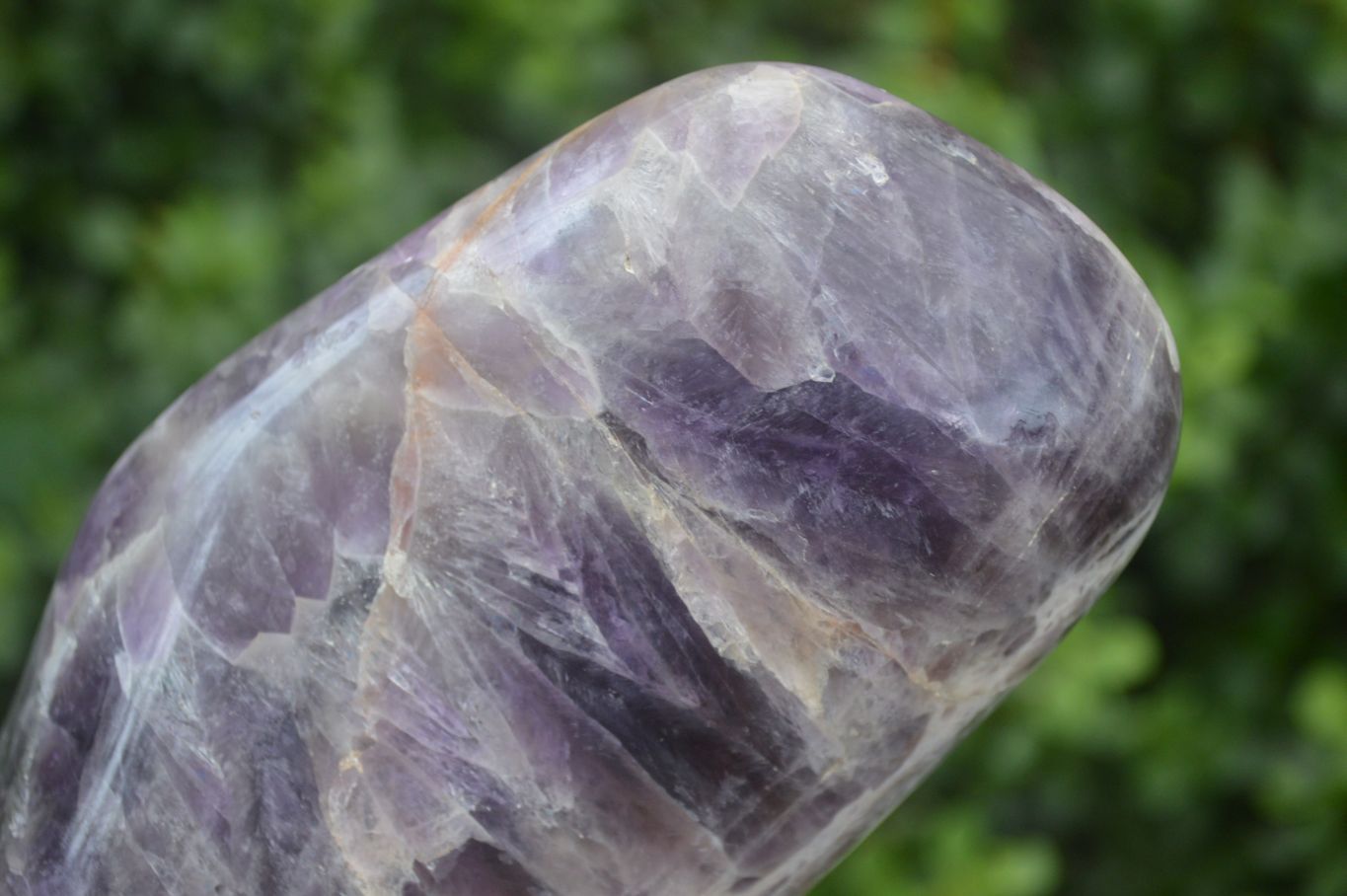 Polished Dream Amethyst Standing Free Form  x 1 From Madagascar - Toprock Gemstones and Minerals 