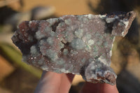 Natural Drusy Coated Ball Malachite On Dolomite Specimens  x 3 From Likasi, Congo - Toprock Gemstones and Minerals 