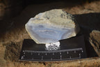 Polished One Side Polished Blue Lace Agate Pieces x 6 From Nsanje, Malawi - Toprock Gemstones and Minerals 
