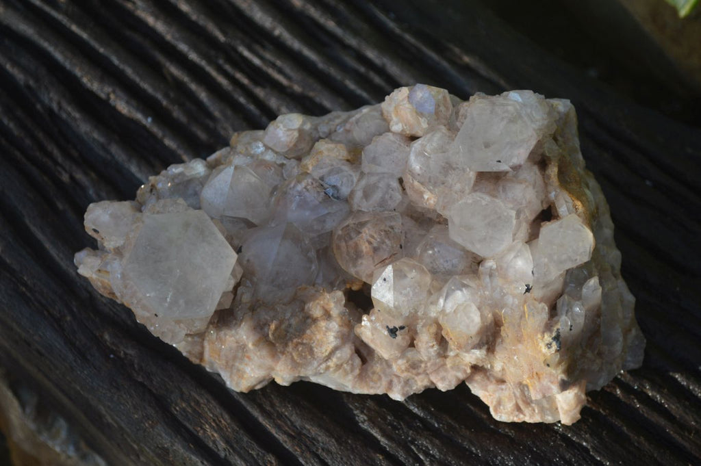 Natural Cascading White Phantom Smokey Quartz Cluster x 1 From Luena, Congo - Toprock Gemstones and Minerals 