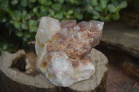Natural Red Hematoid Quartz Specimens x 3 From Karoi, Zimbabwe - Toprock Gemstones and Minerals 