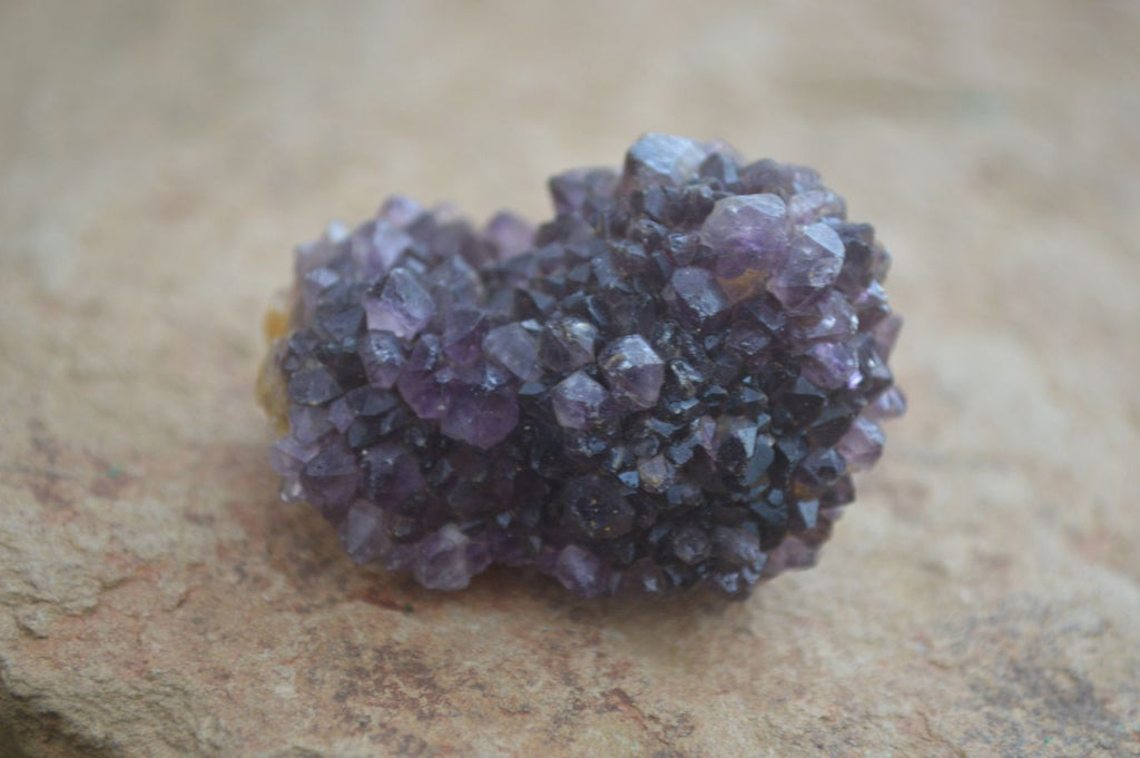 Natural Small Dark "Amethystos" Amethyst Clusters  x 35 From Kwaggafontein, South Africa - Toprock Gemstones and Minerals 