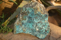 Natural Drusy Coated Chrysocolla Dolomite Specimens x 2 From Likasi, Congo - Toprock Gemstones and Minerals 