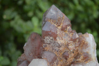 Natural Red Hematoid Quartz Specimens x 3 From Karoi, Zimbabwe - Toprock Gemstones and Minerals 