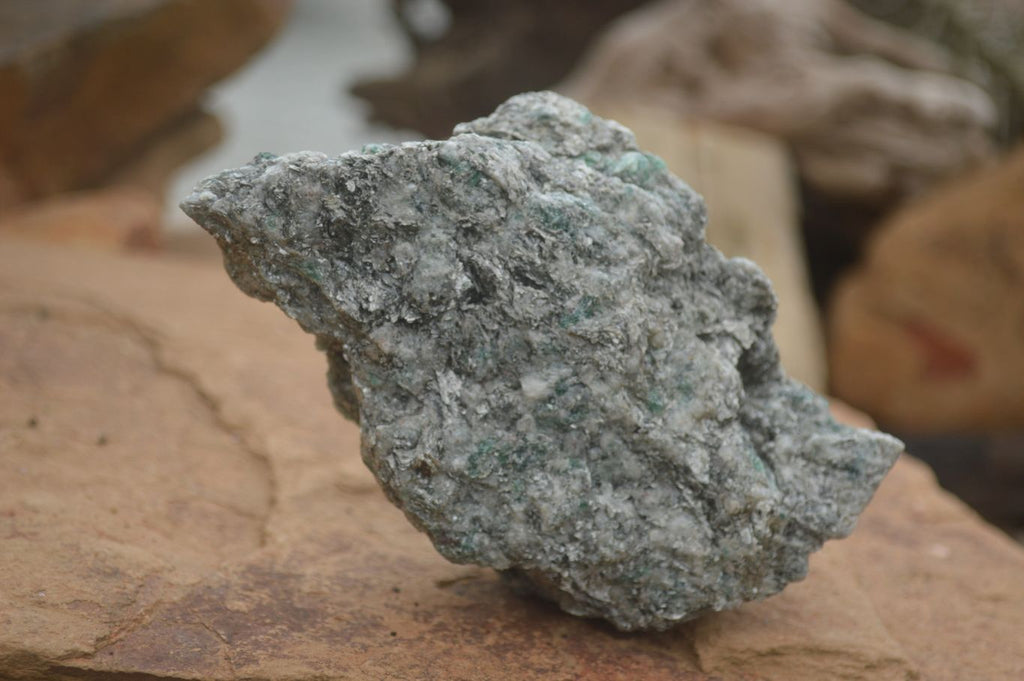 Natural Stone Sealed Emerald In Matrix Specimens  x 3 From Sandawana, Zimbabwe - TopRock