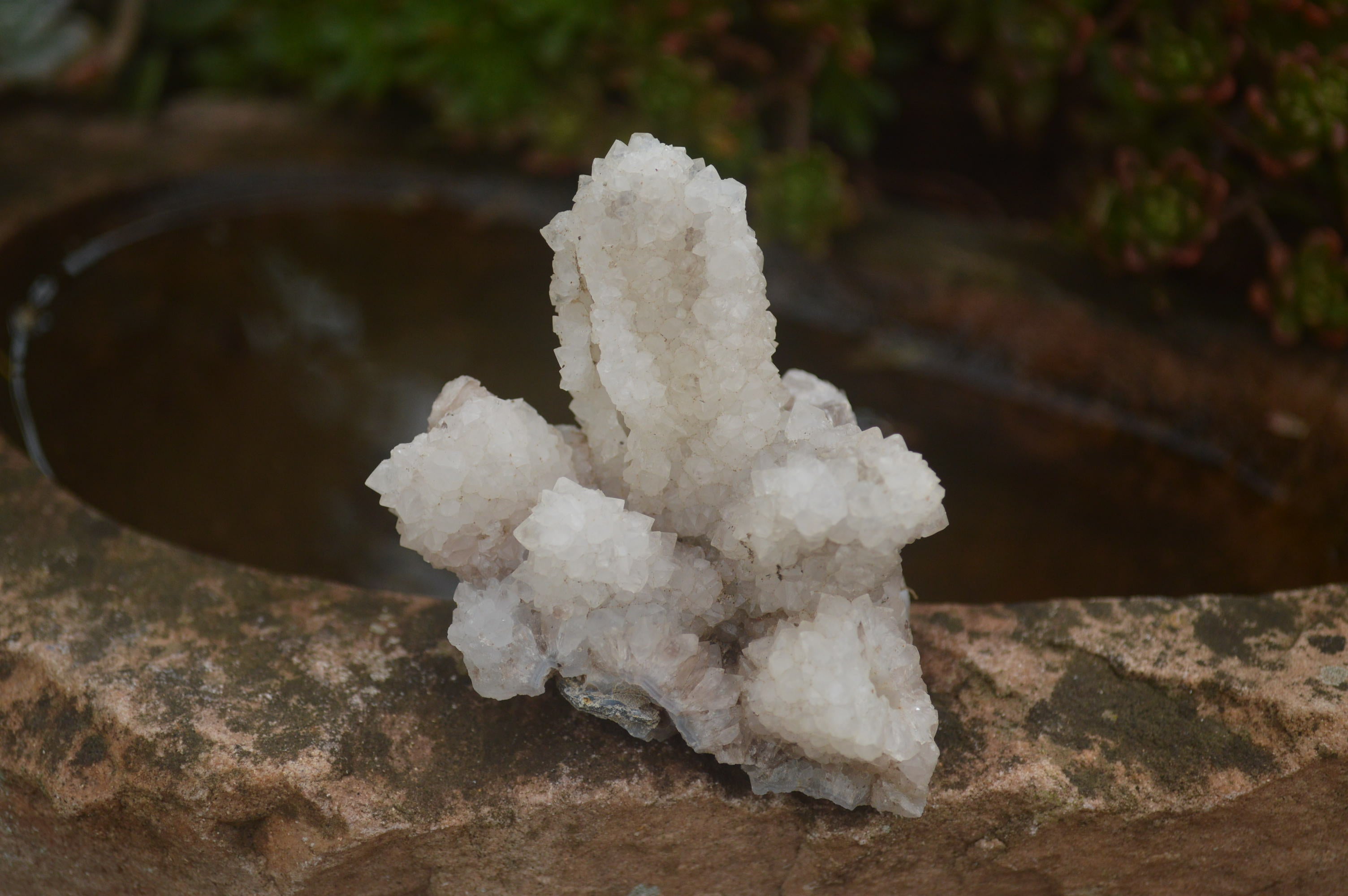 Natural Drusy Coated Mountain Quartz Specimens  x 18 From Alberts Mountain, Lesotho - TopRock