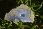 Polished One Side Polished Blue Lace Agate Pieces x 6 From Nsanje, Malawi - Toprock Gemstones and Minerals 
