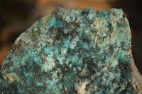 Natural Drusy Coated Chrysocolla Dolomite Specimens x 2 From Likasi, Congo - Toprock Gemstones and Minerals 