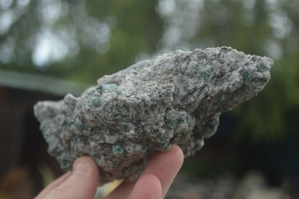 Natural Stone Sealed Emerald In Matrix Specimens  x 3 From Sandawana, Zimbabwe - TopRock