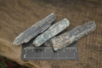 Natural Single Blue Kyanite Crystals  x 35 From Karoi, Zimbabwe - Toprock Gemstones and Minerals 