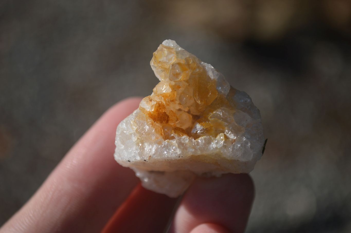 Natural Mini Golden Limonite / Lemonite Quartz Specimens  x 70 From Zambia - Toprock Gemstones and Minerals 