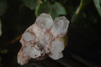 Natural Pink Candle Quartz Clusters  x 12 From Madagascar - Toprock Gemstones and Minerals 