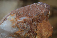 Natural Red Hematoid Quartz Specimens x 3 From Karoi, Zimbabwe - Toprock Gemstones and Minerals 