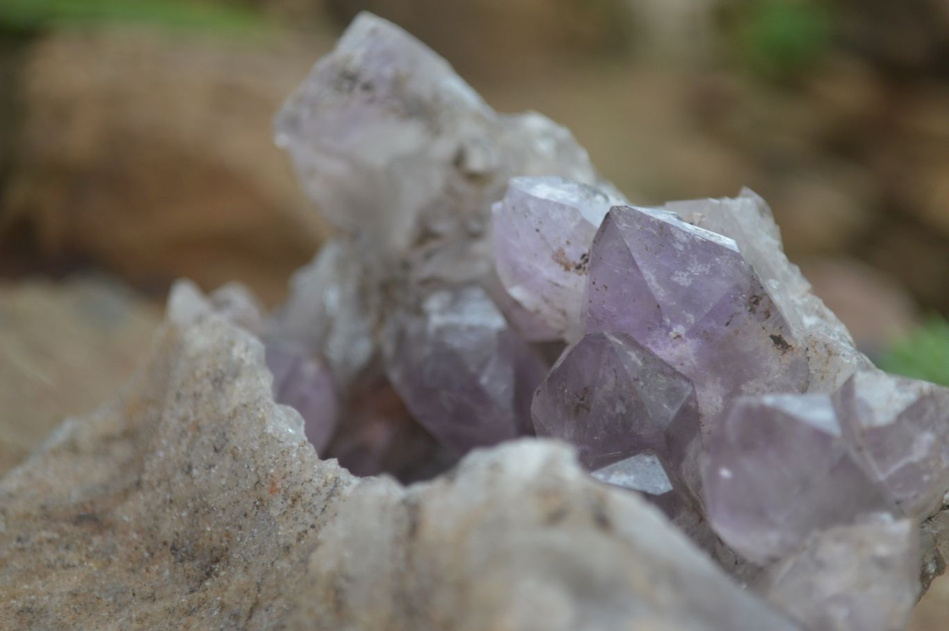 Natural Jacaranda Amethyst Cluster x 1 From Mumbwa, Zambia - TopRock