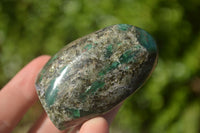 Polished Emerald In Matrix Standing Free Forms x 6 From Sandawana, Zimbabwe - TopRock