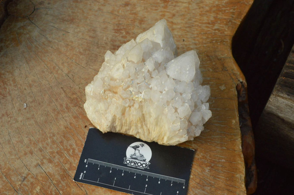 Natural Mixed Quartz Clusters x 3 From Madagascar - TopRock