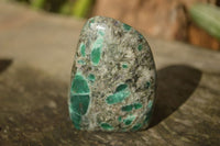 Polished Emerald In Matrix Standing Free Forms x 6 From Sandawana, Zimbabwe - TopRock