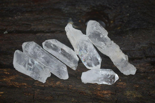 Natural Single Clear Quartz Crystals  x 1.7 Kg Lot From Zimbabwe - Toprock Gemstones and Minerals 