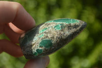 Polished Emerald In Matrix Standing Free Forms x 6 From Sandawana, Zimbabwe - TopRock