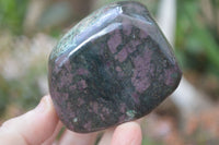 Polished Fluorescent Ruby Corundum In Chrome Verdite Free Forms x 3 From Mutoko, Zimbabwe - Toprock Gemstones and Minerals 