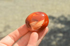 Polished Small Carnelian Palm Stones / Gallets - sold per kg - From Madagascar - TopRock