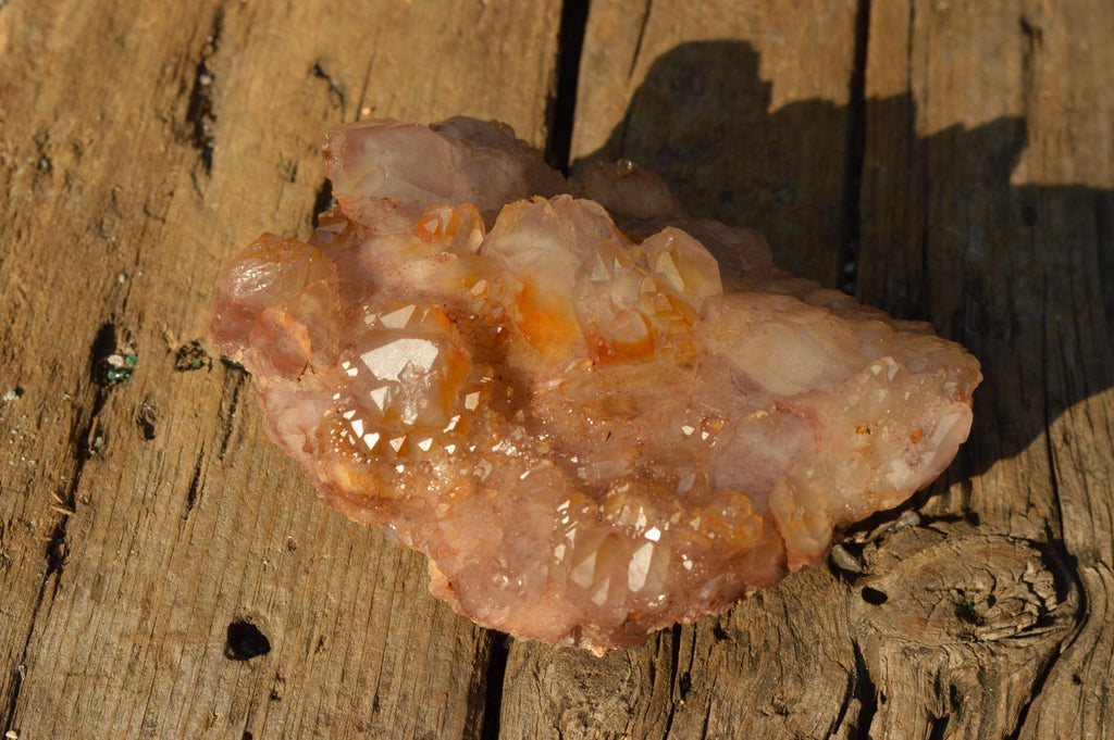 Natural Red Hematoid Phantom Quartz Clusters  x 6 From Karoi, Zimbabwe - TopRock