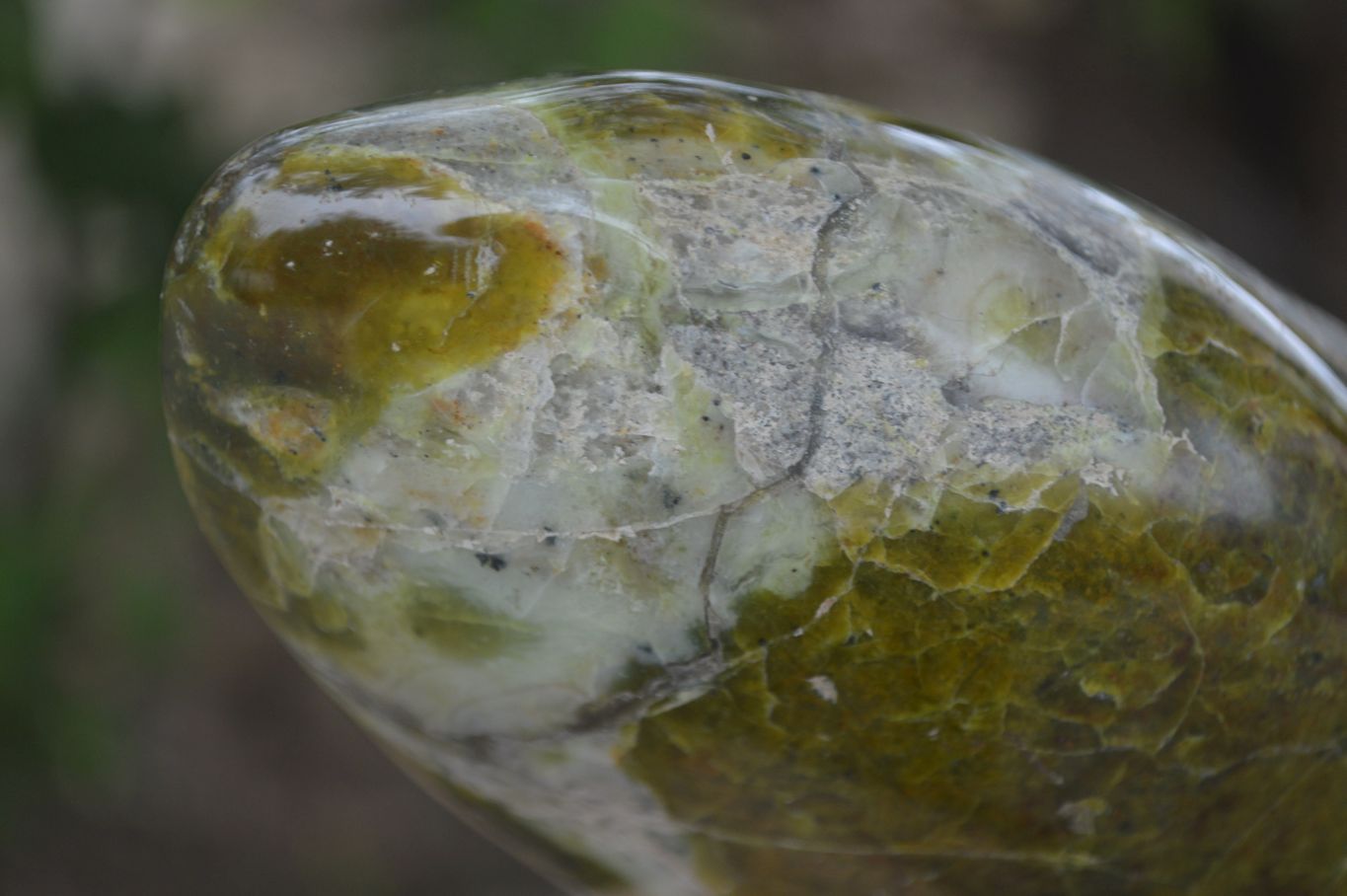Polished Green Opal Standing Free Forms  x 2 From Antsirabe, Madagascar - Toprock Gemstones and Minerals 