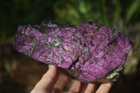 Natural Metallic Purpurite Cobbed Specimens x 2 From Erongo, Namibia - Toprock Gemstones and Minerals 