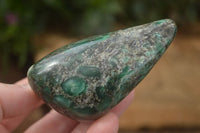 Polished Emerald In Matrix Standing Free Forms x 4 From Sandawana, Zimbabwe - TopRock