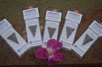 Polished Packaged Hand Crafted Triangle Organite Protective EMP Shields - sold per piece - From Bulwer, South Africa - TopRock