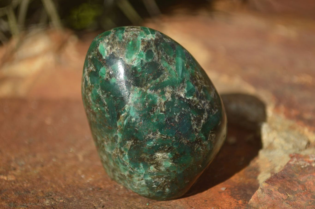 Polished Emerald In Matrix Standing Free Forms x 6 From Sandawana, Zimbabwe - TopRock