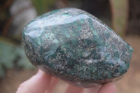 Polished Rare Emerald In Matrix Standing Free Forms  x 2 From Zimbabwe - Toprock Gemstones and Minerals 