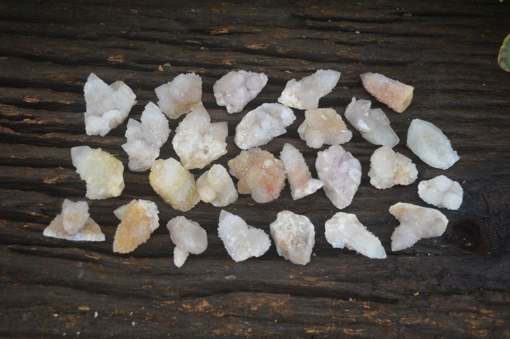 Natural Small White Spirit Quartz Crystals x 70 From Boekenhouthoek, South Africa - Toprock Gemstones and Minerals 