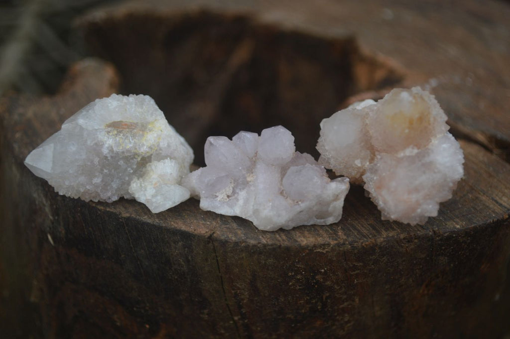 Natural Small White Spirit Quartz Crystals x 70 From Boekenhouthoek, South Africa - Toprock Gemstones and Minerals 