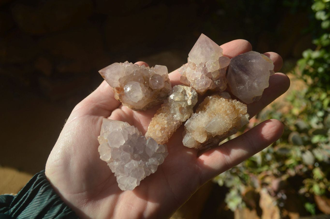 Natural Mixed Spirit Amethyst Quartz Crystals x 35 From Boekenhouthoek, South Africa - Toprock Gemstones and Minerals 