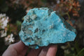 Natural Drusy Coated Chrysocolla Dolomite Specimens x 3 From Laputa Mine, Congo - Toprock Gemstones and Minerals 